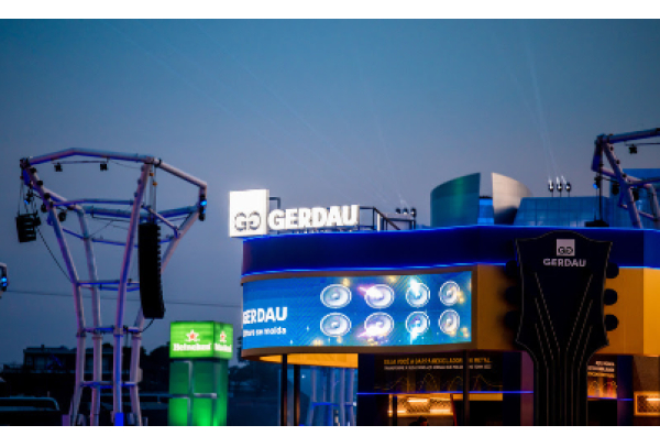 Aço Gerdau estará presente no The Town 2025
