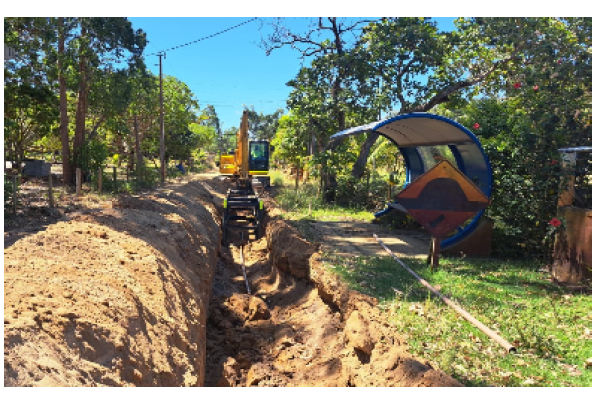 Samarco: Estão em andamento obras do sistema que levará água tratada à comunidade quilombola de Degredo