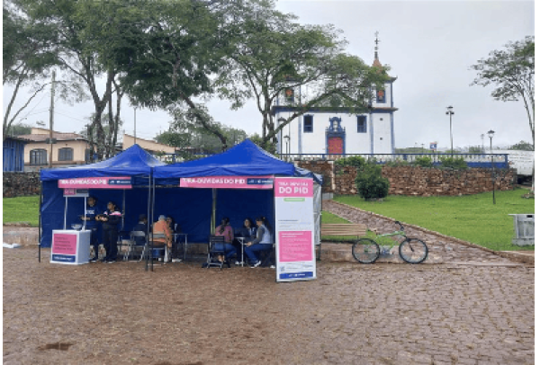 Mutirões tira-dúvidas levam orientações sobre o PID a Mariana e Barra Longa