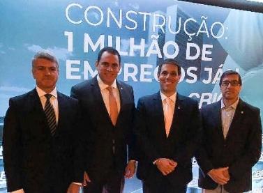 Ademi-ES participa de encontro da Indústria da Construção com deputados federais e senadores em Brasília