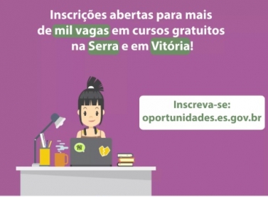 Mais de mil vagas para estudar de graça no Projeto OportunidadES