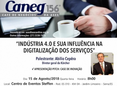 Indústria 4.0 no setor de serviços é tema do 156º Caneg