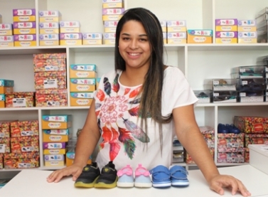 Com apoio do Bandes, empreendedora aposta no segmento de moda infantil