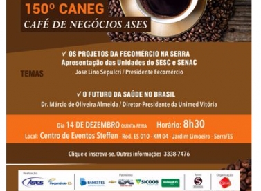 Saúde e projetos na Serra em pauta no Café de Negócios da Ases