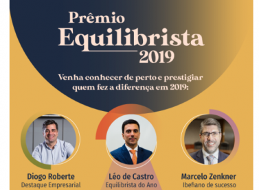 Divulgação Prêmio Equilibrista IBEF 2019