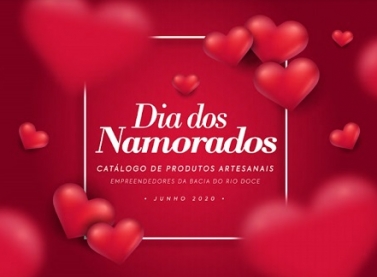 Empreendedores têm catálogo on-line de produtos artesanais para o Dia dos Namorados