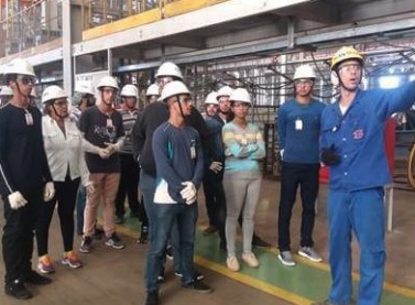  Estudantes de Engenharia do Petróleo fazem visita ao Estaleiro Jurong Aracruz - EJA