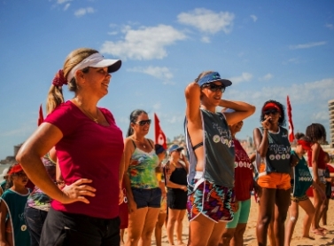 Gincanas e brincadeiras agitam a Praia da Costa neste sábado, dia 13