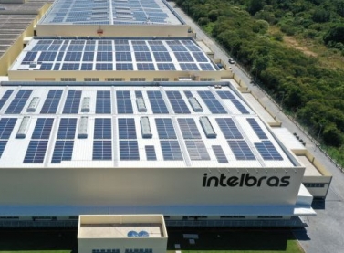 Intelbras inaugura maior usina fotovoltaica em telhado do Sul do Brasil