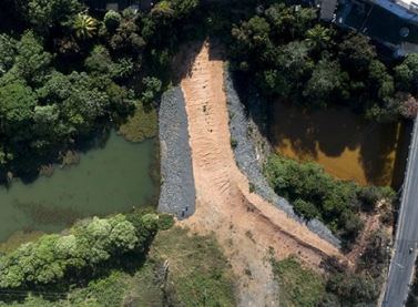 Abertura do canal na barragem do Rio Pequeno, em Linhares, é temporariamente adiada