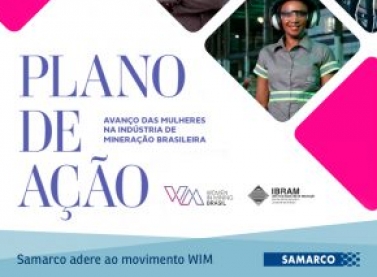 Samarco adere ao Plano de Ação do Women In Mining Brasil