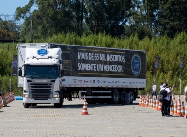 Competição Scania que vale caminhão 0 km tem inscrição até esta quarta-feira (31)