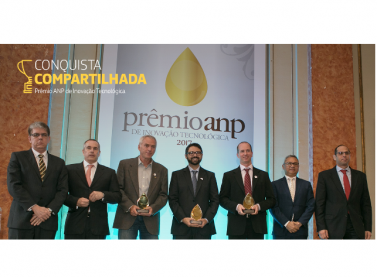 Vencemos as três categorias do prêmio ANP de Inovação Tecnológica