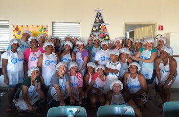 Fibria e Sesi promovem ação de educação alimentar em Vila do Riacho (Aracruz-ES)