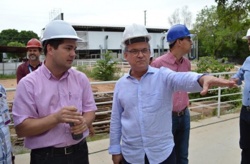 Presidente visita obras do Sistema Findes em andamento