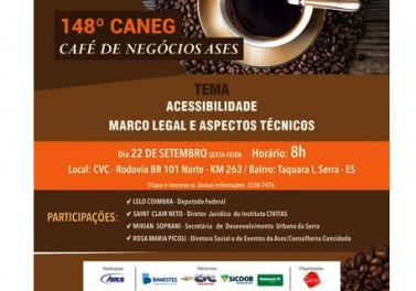 Acessibilidade é pauta do Café de Negócios nesta sexta (22)