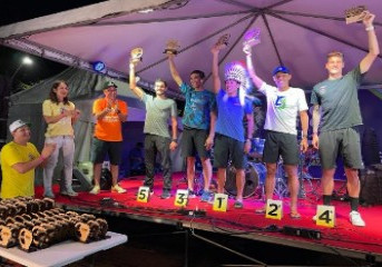 Danilo Pimentel e Bruna Stolf vencem o Ironcruz Portocel Endurance Triathlon