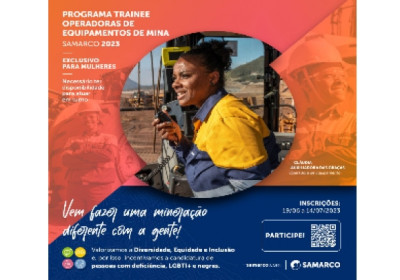 Samarco abre vagas para Programa de Trainee exclusivo para mulheres