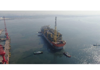 FPSO Sepetiba saiu do estaleiro na China rumo ao Brasil