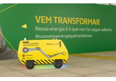 Petrobras testa robô especializado em entregas de amostras em seu centro de pesquisas