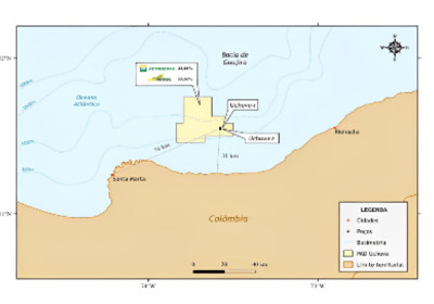 Petrobras confirma descoberta de gás na Colômbia