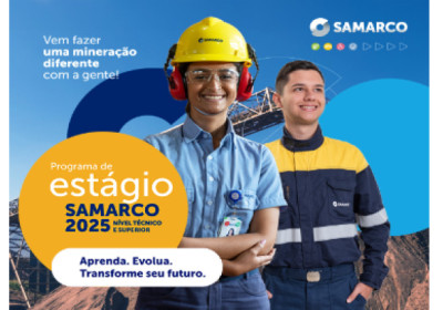 Samarco abre inscrições para o Programa de Estágio 2025