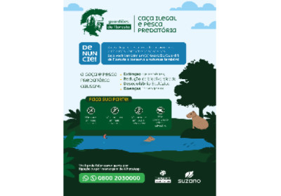 Suzano registra mais de 140 ocorrências de caça irregular em áreas florestais do Espírito Santo e Bahia