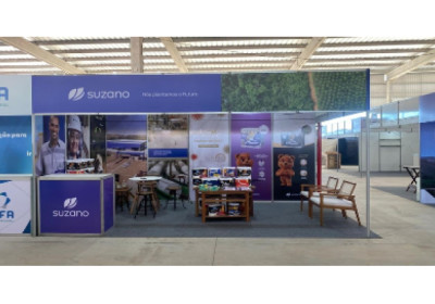 Suzano apresenta seus produtos e processo produtivo na Fenaci 2026