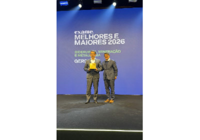 Gerdau é campeã do prêmio Melhores e Maiores 2026 da Exame