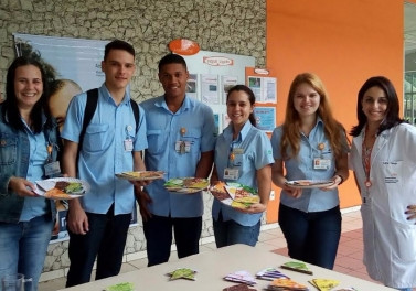 ArcelorMittal Cariacica incentiva empregados a montar prato e avaliar a alimentação