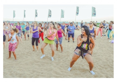 Arena de Verão leva alegria, esporte e muita agitação para Camburi nas férias