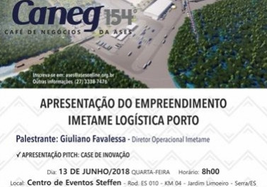 Café de Negócios apresenta Porto da Imetame Logística