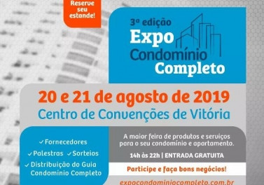 Feira de negócios condominiais chega a sua terceira edição