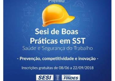 Inscrições abertas para o prêmio SESI de boas práticas