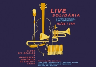 Live Solidária com Orquestra Sinfônica e Big Beatles