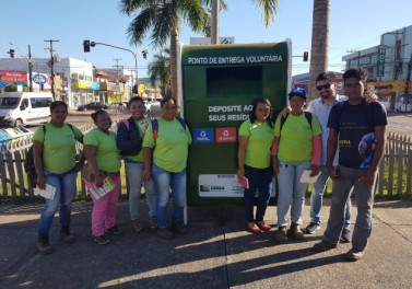 Cooperativa apoiada pela Fundação Vale retira 25 toneladas de resíduos do meio ambiente por mês