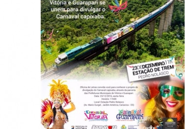 Vitória e Guarapari se unem para divulgar o Carnaval capixaba