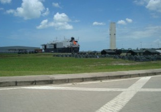 Portocel é base para exercício militar