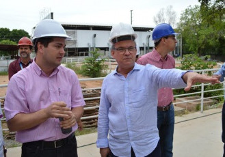 Presidente visita obras do Sistema Findes em andamento