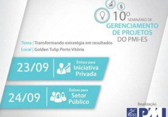 Seminário de Gerenciamento de Projetos promove minicursos para profissionais da área